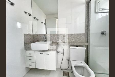 Banheiro de apartamento para alugar com 2 quartos, 75m² em Funcionários, Belo Horizonte