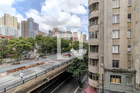 Vista da Suíte de apartamento para alugar com 2 quartos, 60m² em Santa Cecilia, São Paulo