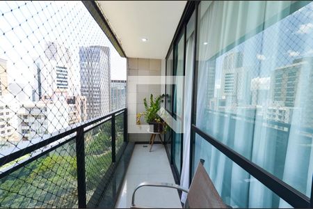 Varanda de apartamento para alugar com 2 quartos, 84m² em Funcionários, Belo Horizonte