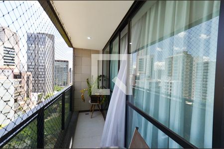 Varanda de apartamento para alugar com 2 quartos, 84m² em Funcionários, Belo Horizonte