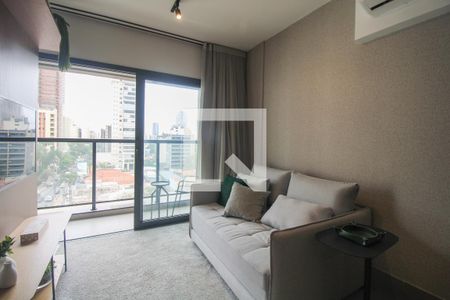 Sala de apartamento à venda com 1 quarto, 39m² em Cambuí, Campinas