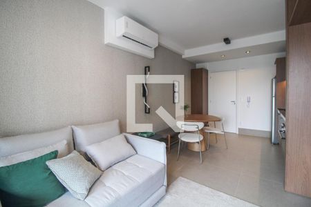 Sala de apartamento à venda com 1 quarto, 39m² em Cambuí, Campinas