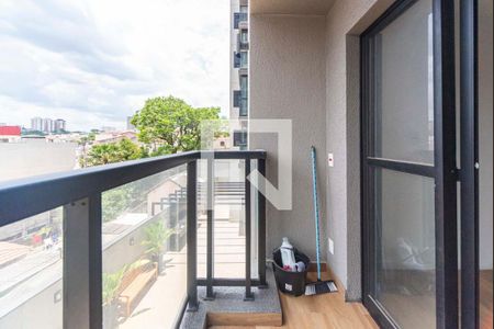 Varanda da Sala de apartamento para alugar com 2 quartos, 49m² em Vila Curuçá, Santo André