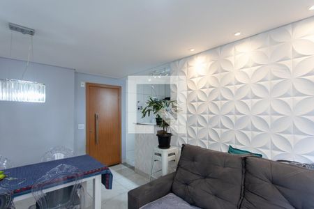 Sala de apartamento à venda com 2 quartos, 59m² em Castelo, Belo Horizonte