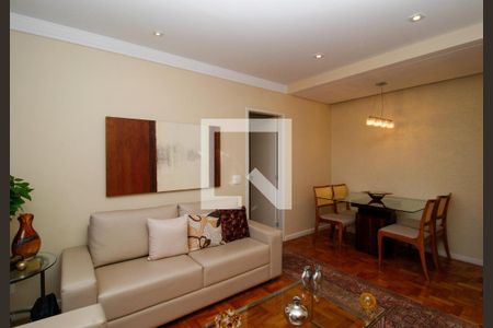 Sala de apartamento à venda com 3 quartos, 137m² em Jardim America, Belo Horizonte