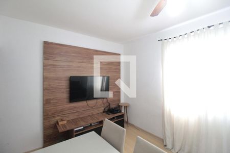 Sala de apartamento para alugar com 2 quartos, 52m² em Santa Branca, Belo Horizonte