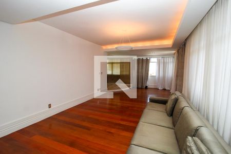 Sala de apartamento para alugar com 4 quartos, 265m² em Sion, Belo Horizonte