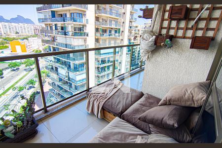 varanda de apartamento para alugar com 2 quartos, 70m² em Jacarepaguá, Rio de Janeiro