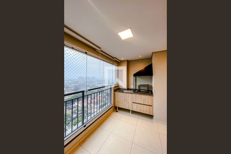 Varanda da Sala de apartamento para alugar com 3 quartos, 70m² em Pari, São Paulo