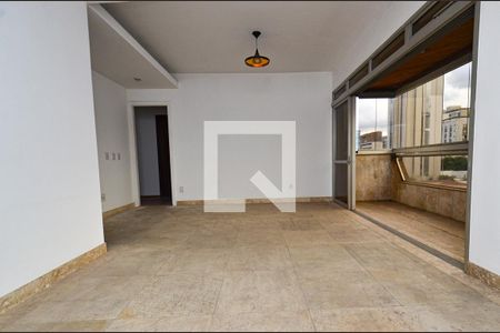 Sala de estar de apartamento para alugar com 4 quartos, 120m² em Centro, Belo Horizonte