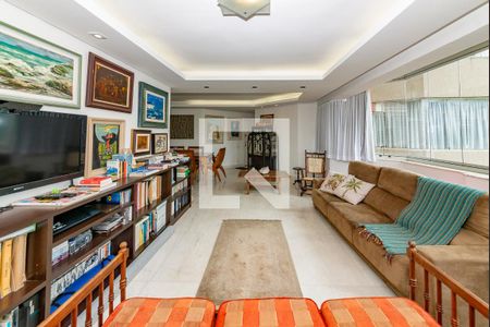 Sala de apartamento à venda com 4 quartos, 180m² em Santa Lúcia, Belo Horizonte