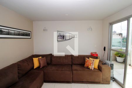 Sala 2 Cobertura de apartamento à venda com 3 quartos, 170m² em Estoril, Belo Horizonte