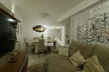 Sala de apartamento à venda com 2 quartos, 68m² em Vila Apiai, Santo André