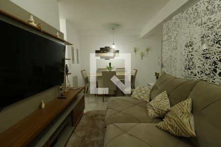 Sala de apartamento à venda com 2 quartos, 68m² em Vila Apiai, Santo André