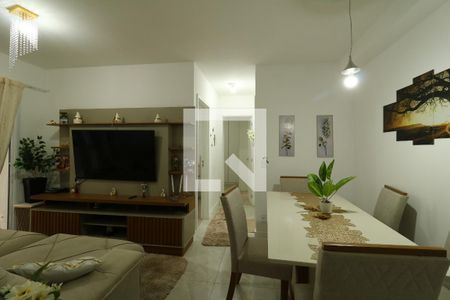 Sala de apartamento à venda com 2 quartos, 68m² em Vila Apiai, Santo André