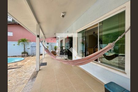 Varanda de casa de condomínio à venda com 3 quartos, 410m² em Vargem Grande, Rio de Janeiro