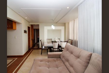 Sala de apartamento à venda com 3 quartos, 110m² em Estoril, Belo Horizonte