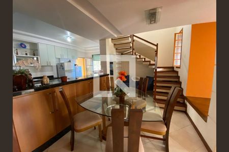 Sala de Jantar de casa à venda com 4 quartos, 186m² em Padre Eustáquio, Belo Horizonte