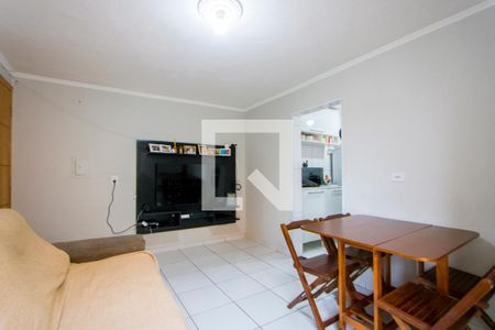 Sala de apartamento à venda com 2 quartos, 54m² em Jardim Alvorada, Santo André