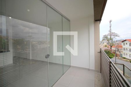 Varanda de apartamento para alugar com 2 quartos, 65m² em São Lucas, Belo Horizonte