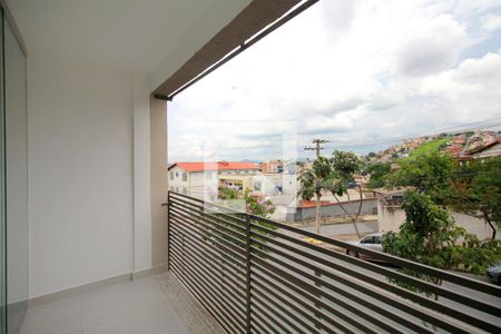 Varanda de apartamento para alugar com 2 quartos, 65m² em São Lucas, Belo Horizonte