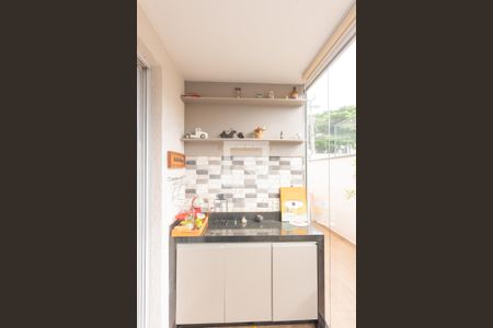 Sacada da Sala de apartamento à venda com 3 quartos, 80m² em Parque Industrial, Campinas