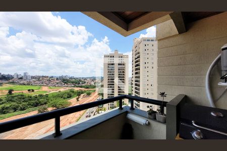 Varanda da Sala de apartamento à venda com 4 quartos, 140m² em Vila Brandina, Campinas