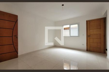 Sala de casa de condomínio à venda com 3 quartos, 166m² em Vila Curuçá, Santo André