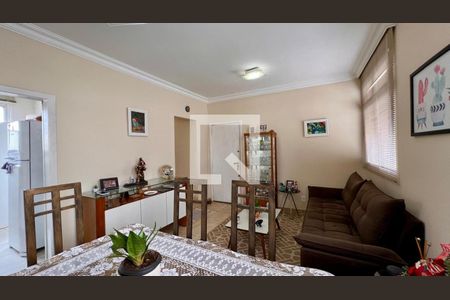 Sala de apartamento à venda com 3 quartos, 160m² em Sagrada Família, Belo Horizonte