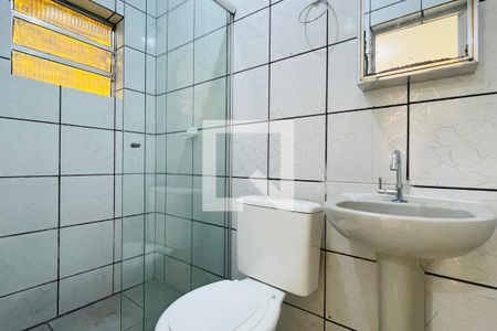 Banheiro de kitnet/studio para alugar com 1 quarto, 20m² em Parque das Nacoes, Guarulhos