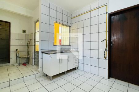 Cozinha de kitnet/studio para alugar com 1 quarto, 21m² em Parque das Nacoes, Guarulhos