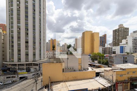 Vista da sacada de kitnet/studio à venda com 1 quarto, 48m² em Centro, Campinas