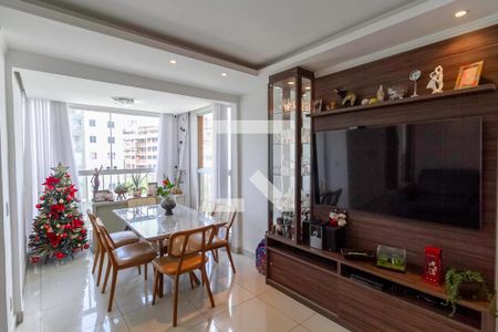 Sala de apartamento à venda com 3 quartos, 80m² em Castelo, Belo Horizonte