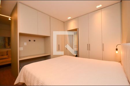 Suíte de apartamento para alugar com 1 quarto, 33m² em Lourdes, Belo Horizonte