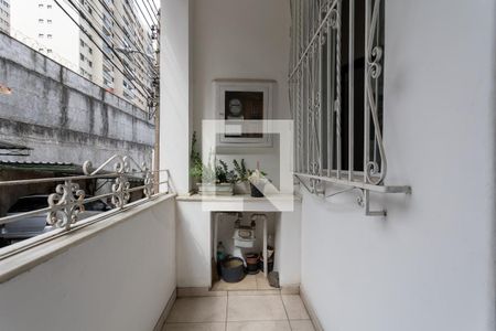 Sala Varanda de casa de condomínio à venda com 4 quartos, 119m² em Rio Comprido, Rio de Janeiro