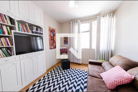 Sala de apartamento à venda com 3 quartos, 130m² em São Pedro, Belo Horizonte