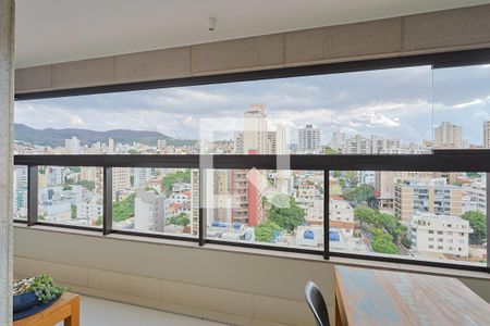 Varanda de apartamento à venda com 4 quartos, 143m² em Santo Antônio, Belo Horizonte