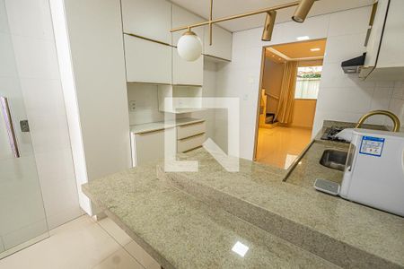 Cozinha de casa para alugar com 2 quartos, 65m² em Santa Amelia, Belo Horizonte