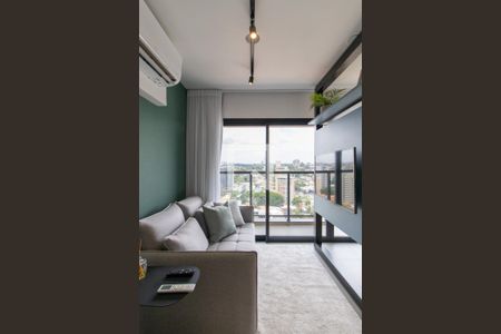 Sala de apartamento para alugar com 1 quarto, 39m² em Cambuí, Campinas