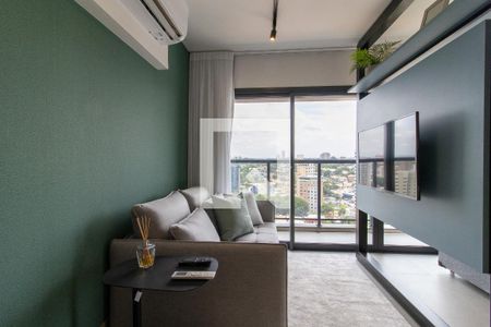 Sala de apartamento para alugar com 1 quarto, 39m² em Cambuí, Campinas