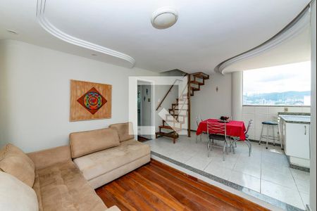 Sala 1 de apartamento à venda com 2 quartos, 120m² em Jardim America, Belo Horizonte