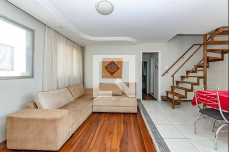 Sala 1 de apartamento à venda com 2 quartos, 120m² em Jardim America, Belo Horizonte