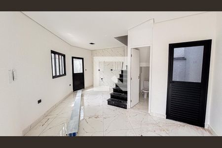 Sala - Sala de Jantar de casa para alugar com 2 quartos, 88m² em Jardim Cristiane, Santo André