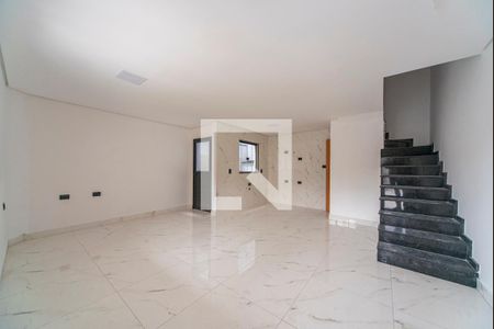 Sala de casa para alugar com 3 quartos, 110m² em Jardim Cristiane, Santo André