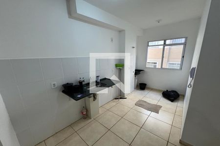 Cozinha - Lavanderia de apartamento para alugar com 2 quartos, 42m² em Jardim Heitor Rigon, Ribeirão Preto