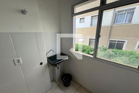 Cozinha - Lavanderia de apartamento para alugar com 2 quartos, 42m² em Jardim Heitor Rigon, Ribeirão Preto