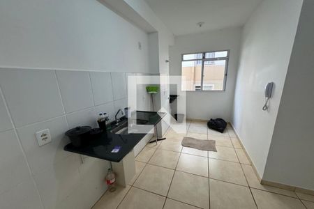 Cozinha - Lavanderia de apartamento para alugar com 2 quartos, 42m² em Jardim Heitor Rigon, Ribeirão Preto