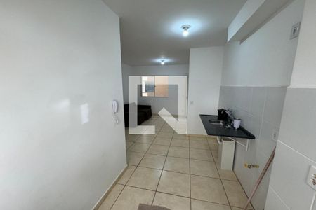 Cozinha - Lavanderia de apartamento para alugar com 2 quartos, 42m² em Jardim Heitor Rigon, Ribeirão Preto