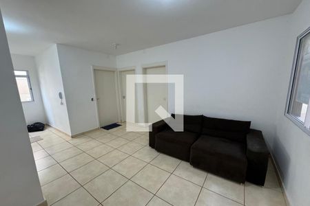 Sala de apartamento para alugar com 2 quartos, 42m² em Jardim Heitor Rigon, Ribeirão Preto