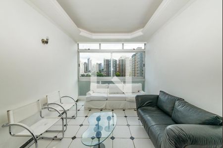 Sala de apartamento à venda com 2 quartos, 89m² em Lourdes, Belo Horizonte